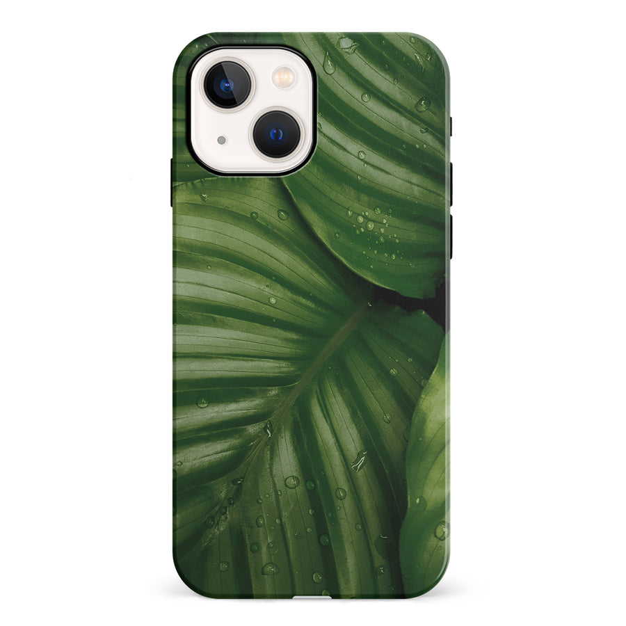 iPhone 13 Leafy Lines One Phone Case