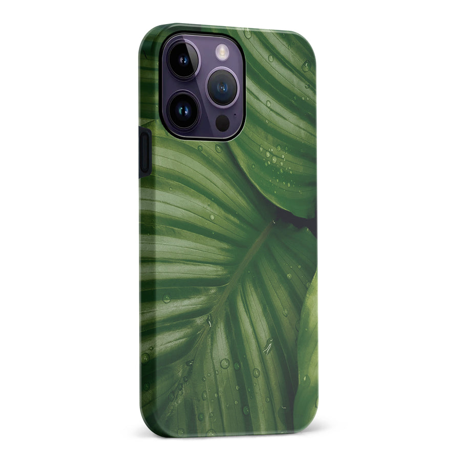 iPhone 14 Pro Max Leafy Lines One Phone Case