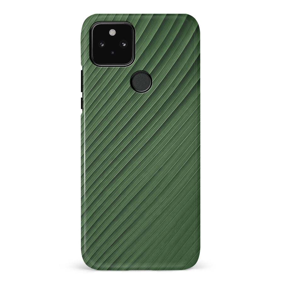 Google Pixel 5 Leafy Lines Two Phone Case
