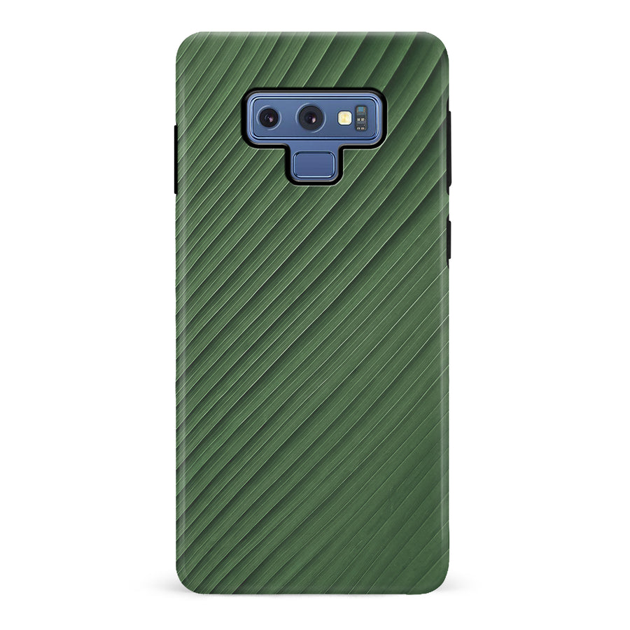 Samsung Galaxy Note 9 Leafy Lines Two Phone Case