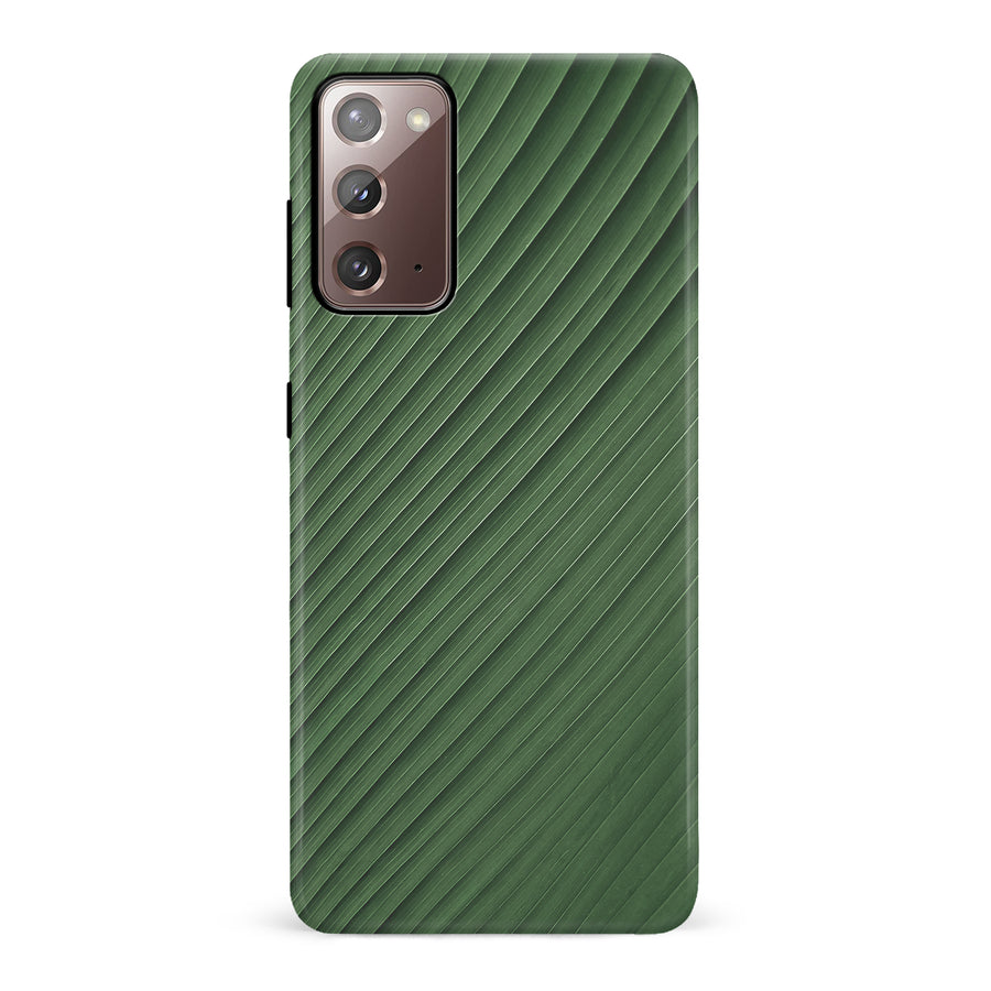 Samsung Galaxy Note 20 Leafy Lines Two Phone Case