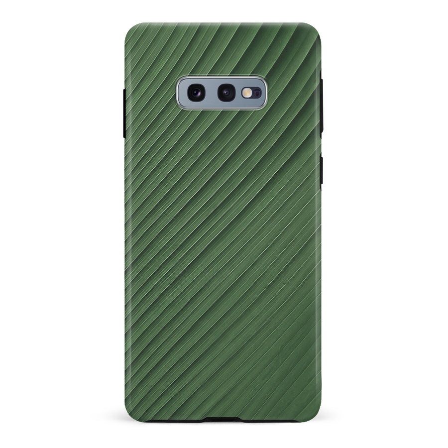 Samsung Galaxy S10e Leafy Lines Two Phone Case