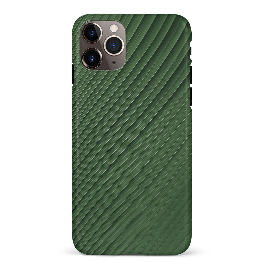 iPhone 11 Pro Max Leafy Lines Two Phone Case