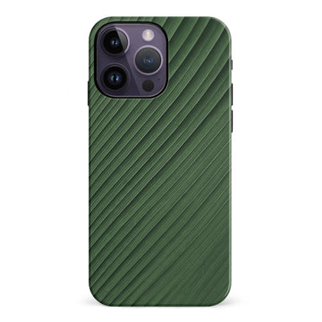 iPhone 14 Pro Max Leafy Lines Two Phone Case