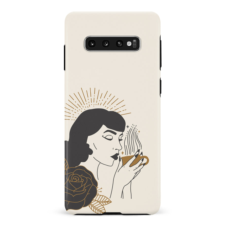 Samsung Galaxy S10 Plus Bettie's Coffee Phone Case