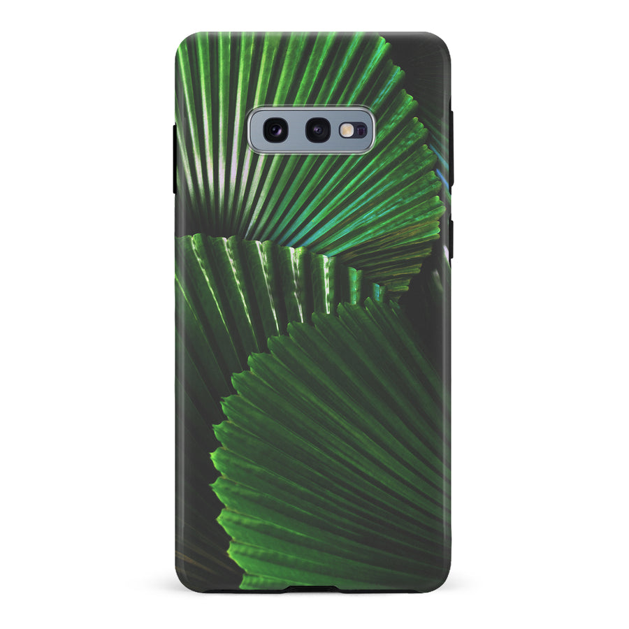 Samsung Galaxy S10e Leafy Lines Three Phone Case