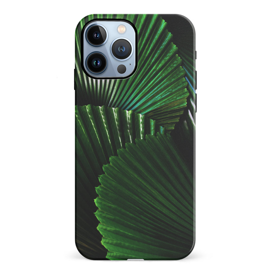 iPhone 12 Pro Leafy Lines Three Phone Case