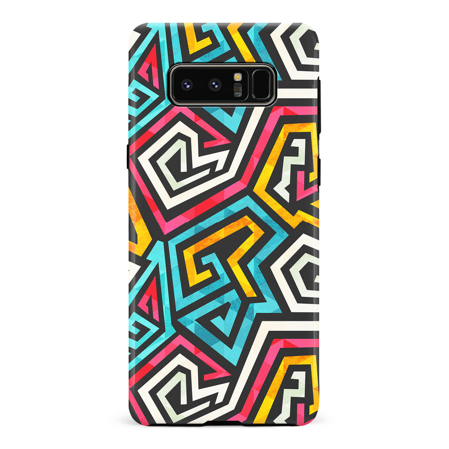 Samsung Galaxy Note 8 Tribal Graffiti One Phone Case