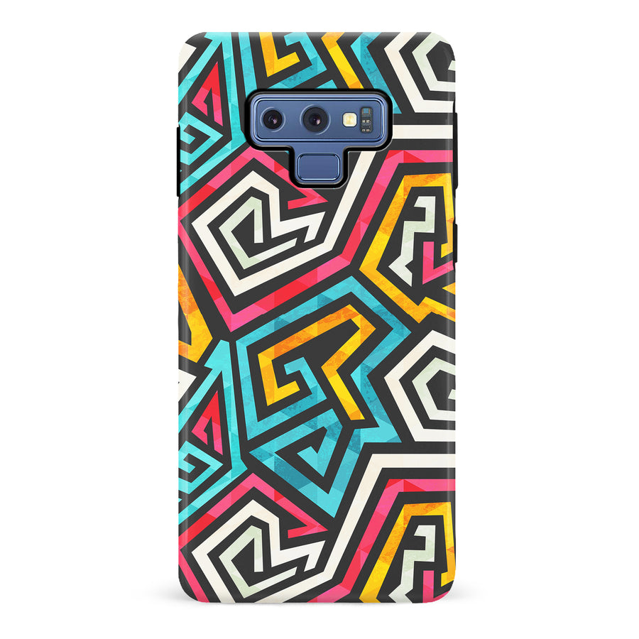 Samsung Galaxy Note 9 Tribal Graffiti One Phone Case
