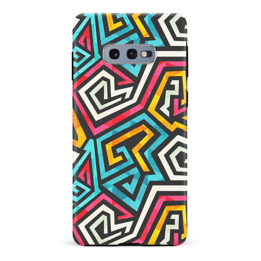 Samsung Galaxy S10e Tribal Graffiti One Phone Case