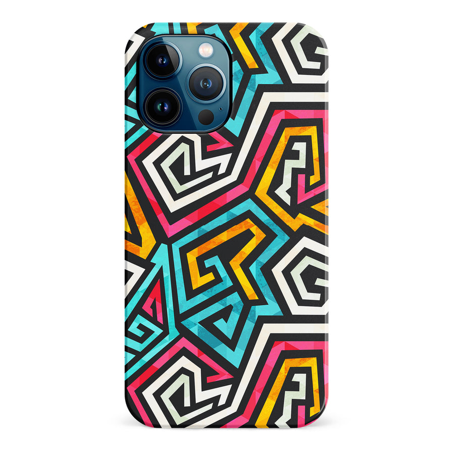 iPhone 12 Pro Max Tribal Graffiti One Phone Case