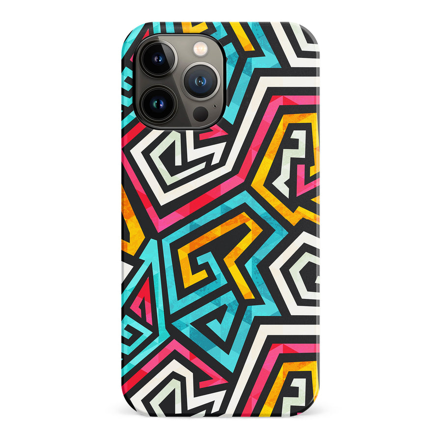iPhone 13 Pro Max Tribal Graffiti One Phone Case