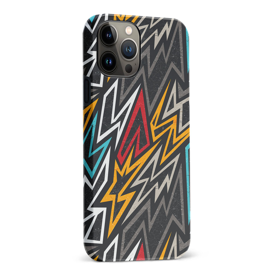 iPhone 13 Pro Max Tribal Graffiti Two Phone Case