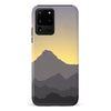 Samsung Galaxy S20 Ultra Mountains Silhouettes Phone Case in Purple
