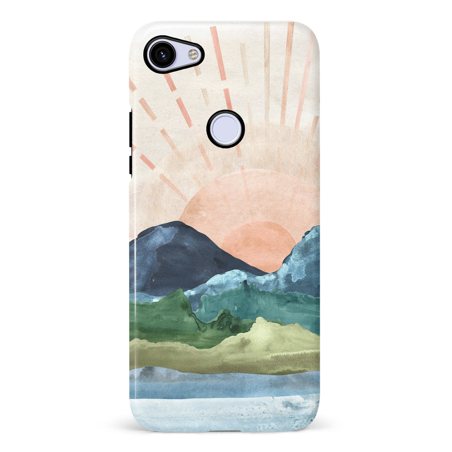 Google Pixel 3A Here Comes The Sun Phone Case
