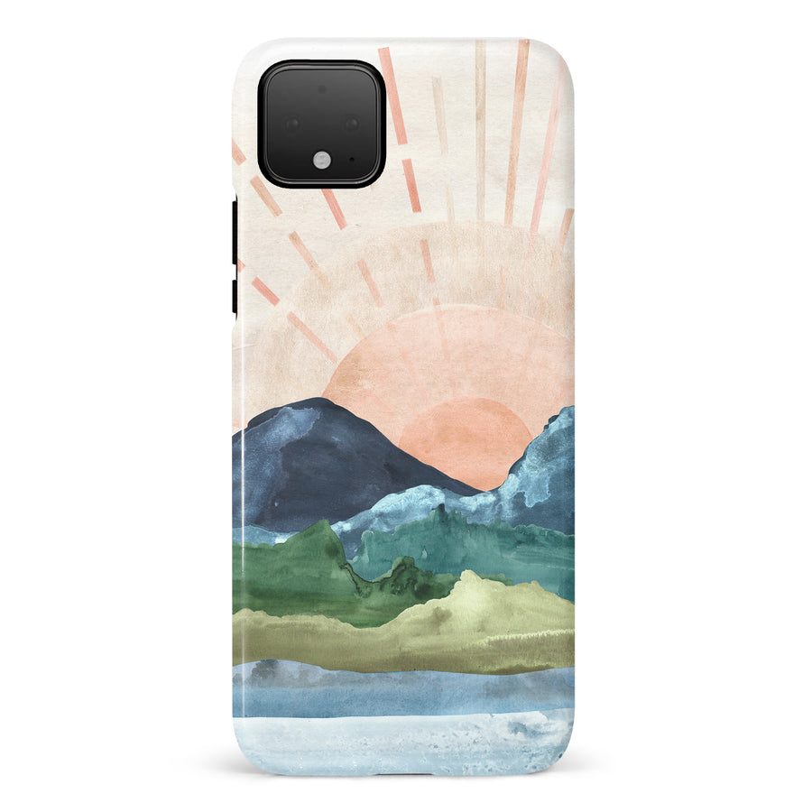 Google Pixel 4 Here Comes The Sun Phone Case
