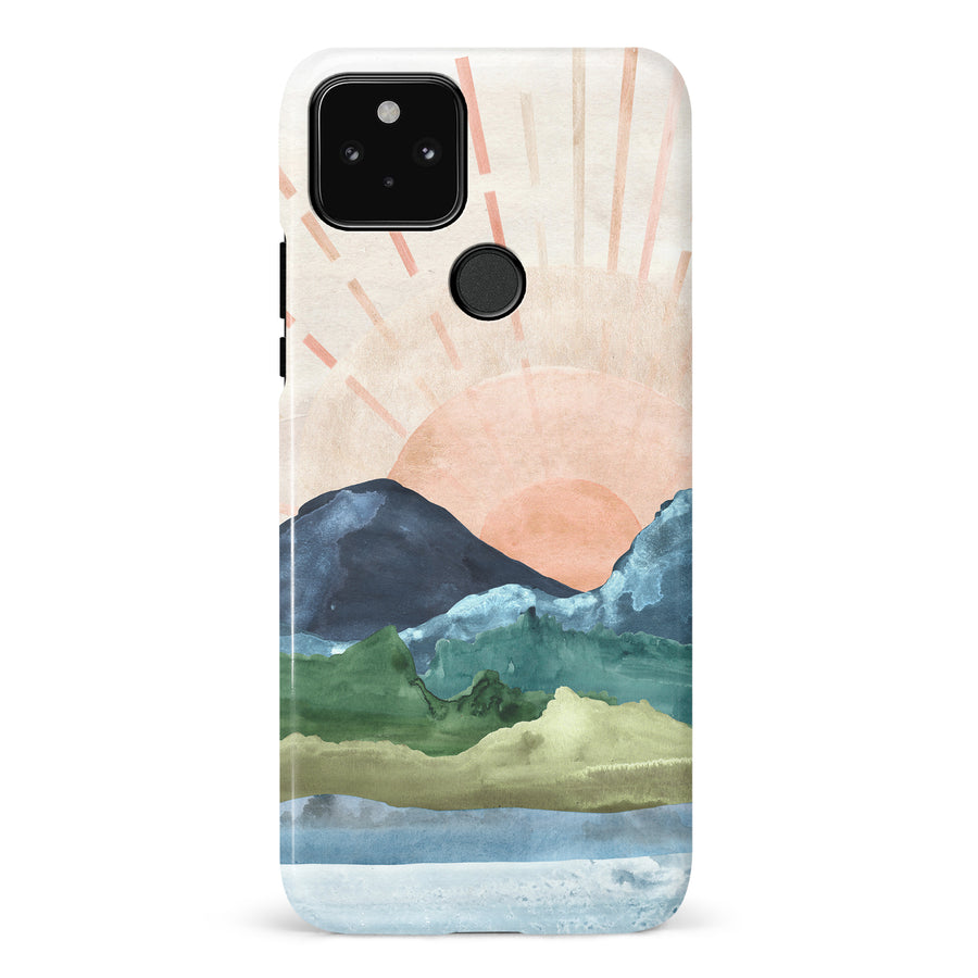 Google Pixel 5 Here Comes The Sun Phone Case