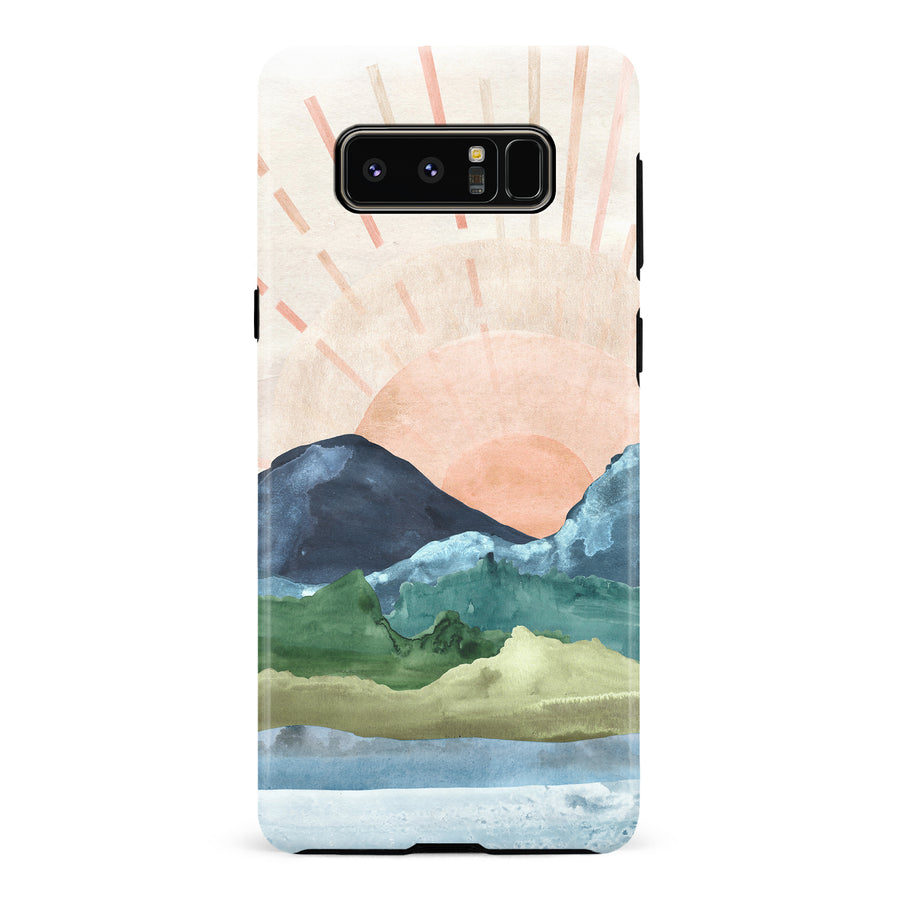 Samsung Galaxy Note 8 Here Comes The Sun Phone Case