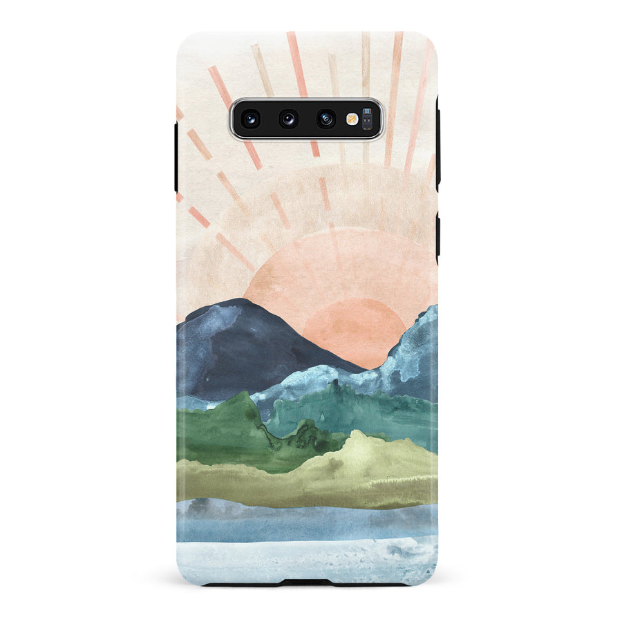 Samsung Galaxy S10 Here Comes The Sun Phone Case