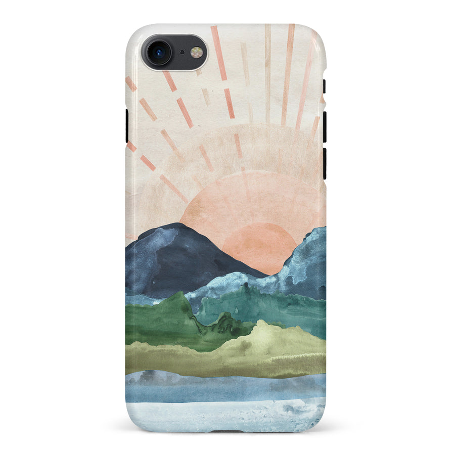 iPhone 7/8/SE Here Comes The Sun Phone Case
