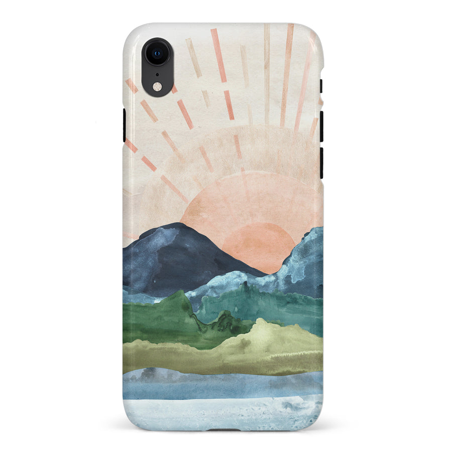 iPhone XR Here Comes The Sun Phone Case