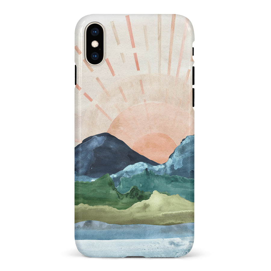 iPhone XS Max Here Comes The Sun Phone Case