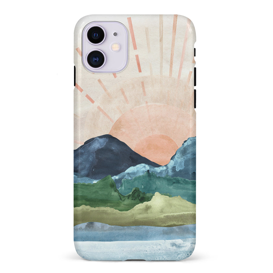 iPhone 11 Here Comes The Sun Phone Case