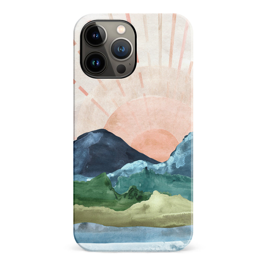 iPhone 13 Pro Max Here Comes The Sun Phone Case