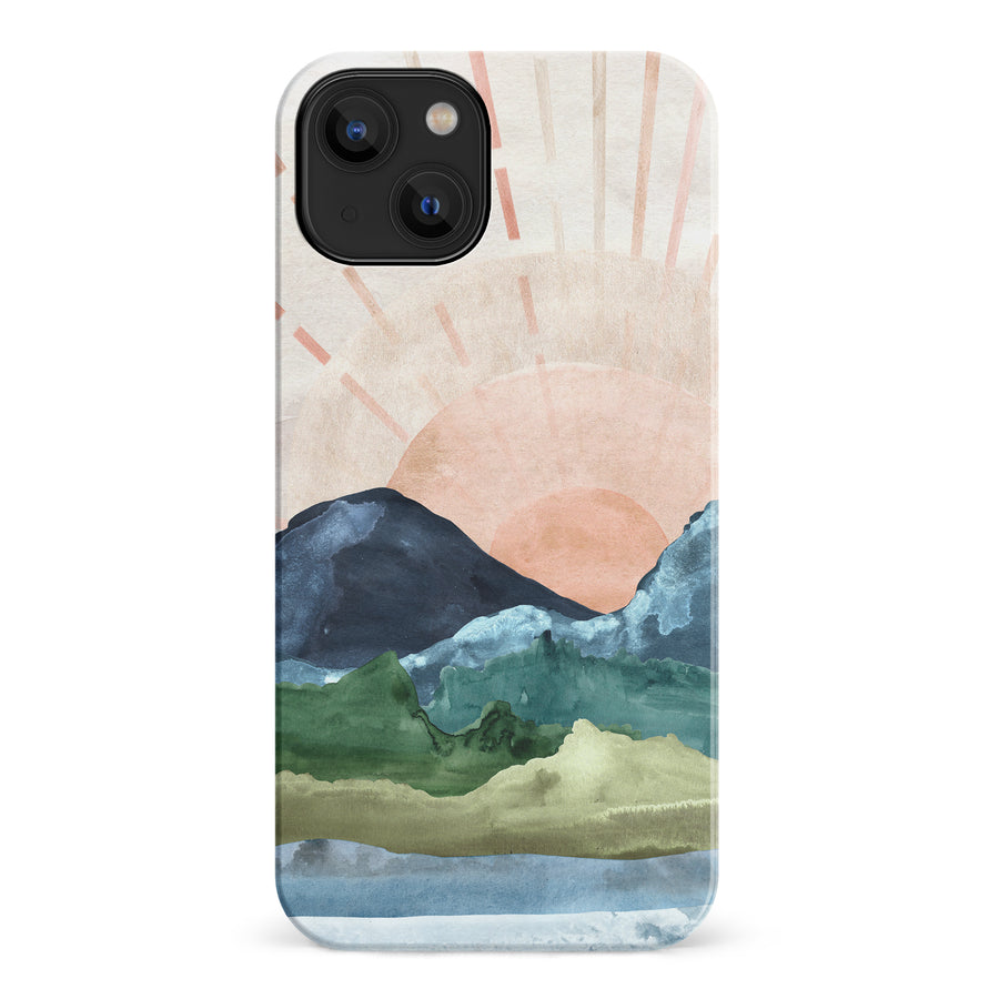 iPhone 14 Here Comes The Sun Phone Case