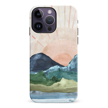 iPhone 14 Pro Max Here Comes The Sun Phone Case
