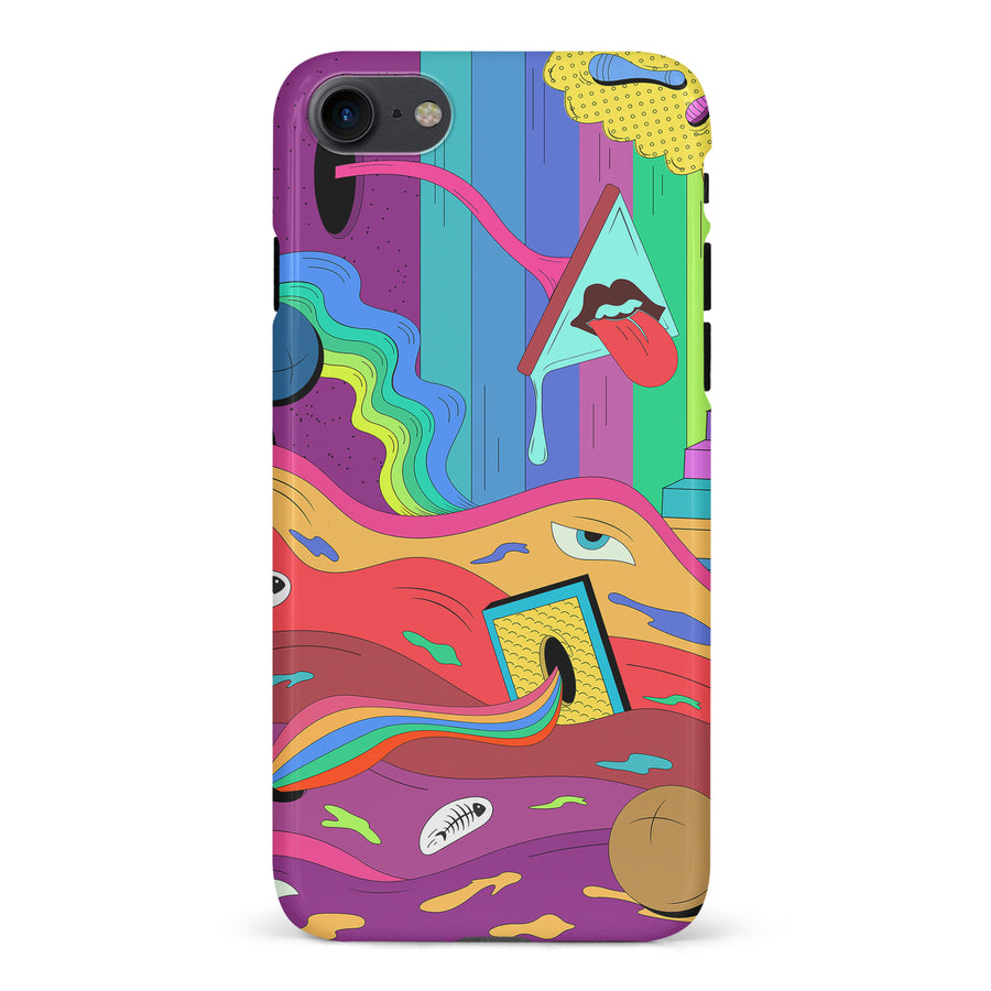 iPhone 7/8/SE Salvador's Psychedelic Soup Phone Case