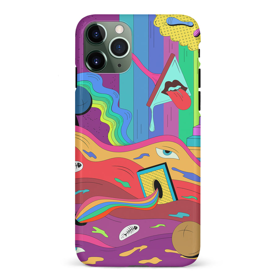 iPhone 11 Pro Salvador's Psychedelic Soup Phone Case