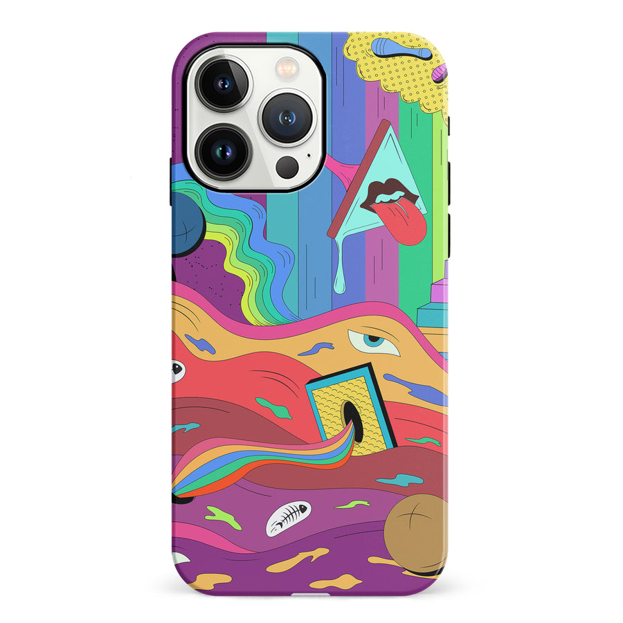 iPhone 13 Pro Salvador's Psychedelic Soup Phone Case