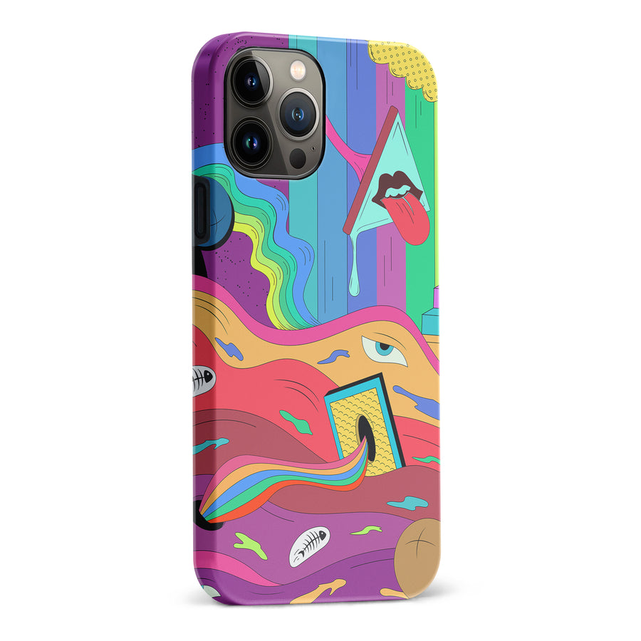 iPhone 13 Pro Max Salvador's Psychedelic Soup Phone Case