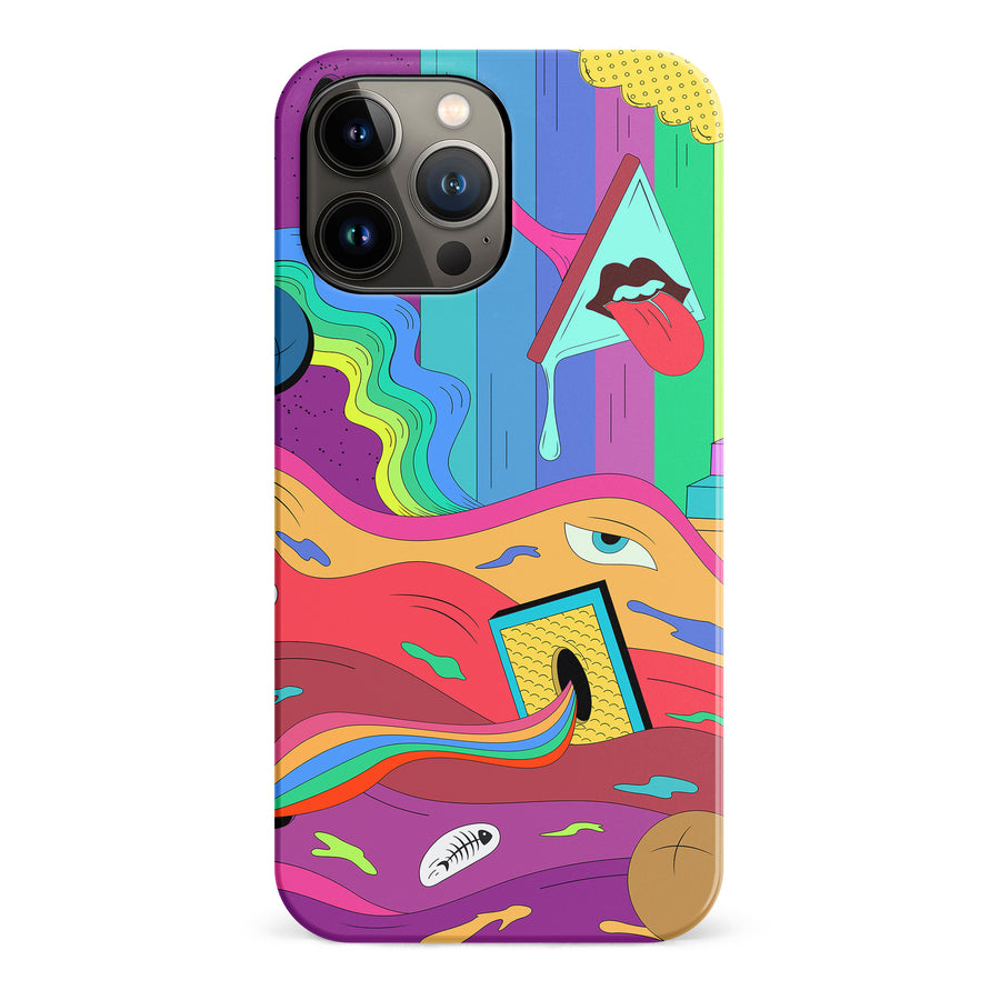 iPhone 13 Pro Max Salvador's Psychedelic Soup Phone Case