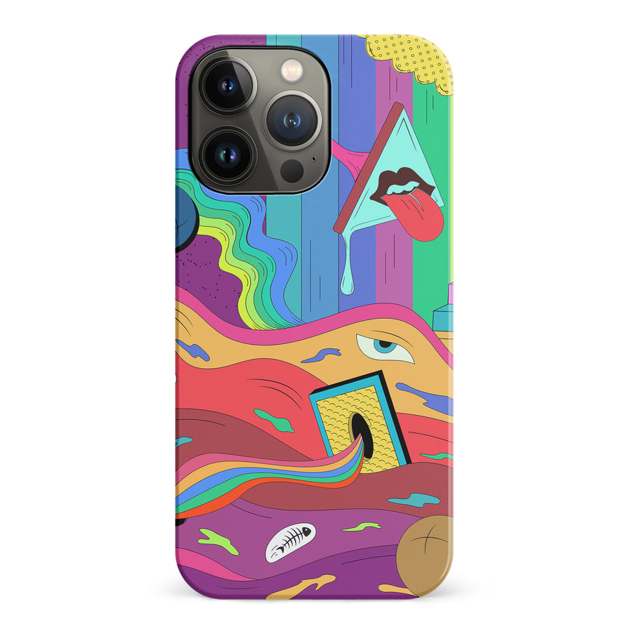 iPhone 14 Pro Salvador's Psychedelic Soup Phone Case