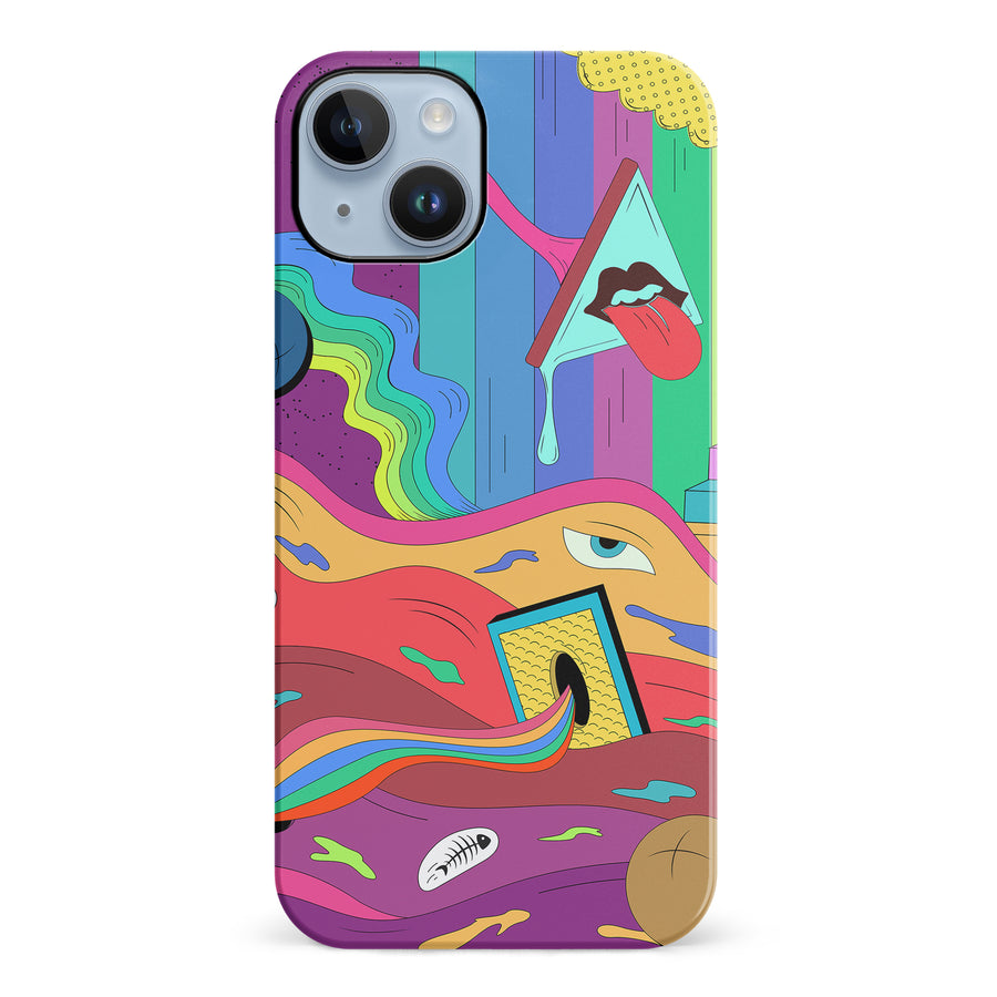 iPhone 14 Plus Salvador's Psychedelic Soup Phone Case