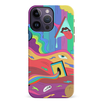 iPhone 14 Pro Max Salvador's Psychedelic Soup Phone Case
