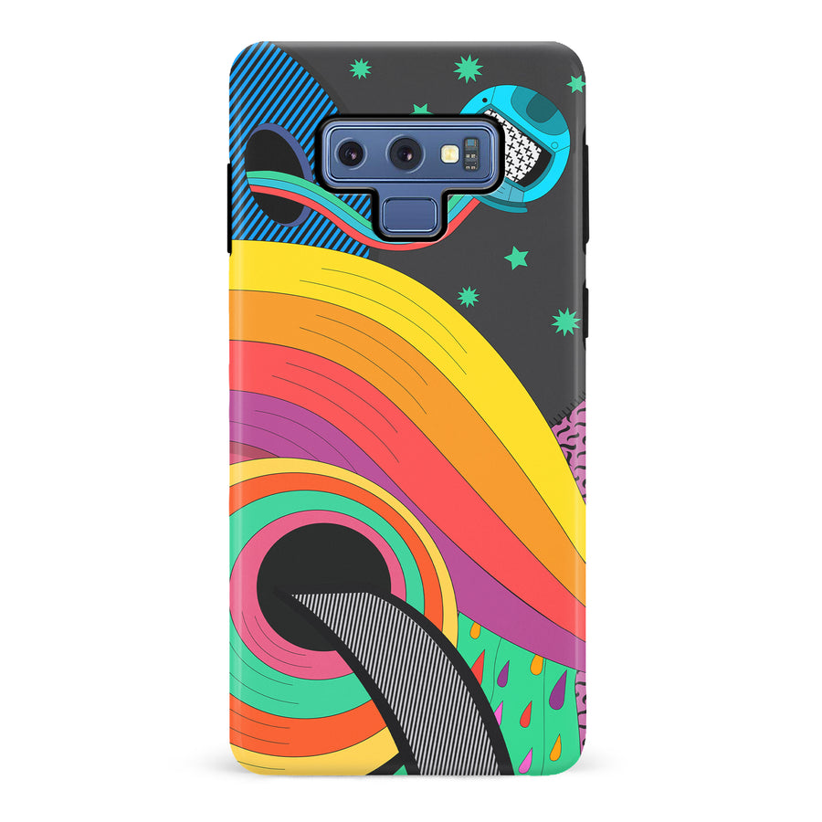Samsung Galaxy Note 9 A Space Quest Psychedelic Phone Case
