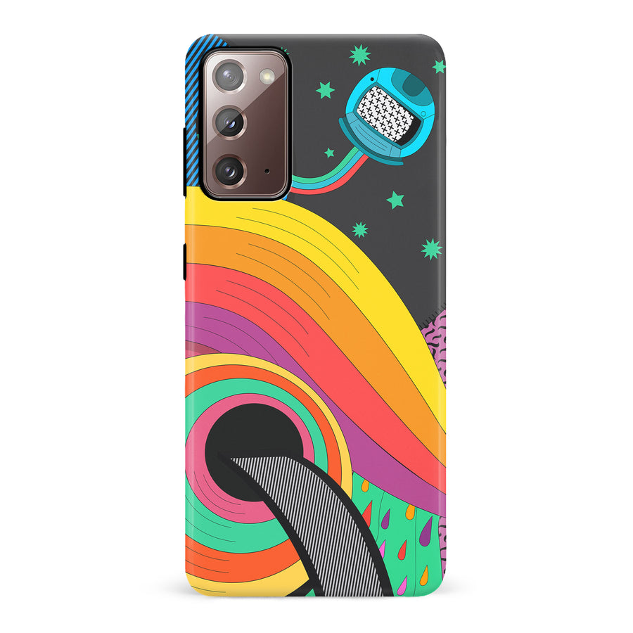 Samsung Galaxy Note 20 A Space Quest Psychedelic Phone Case