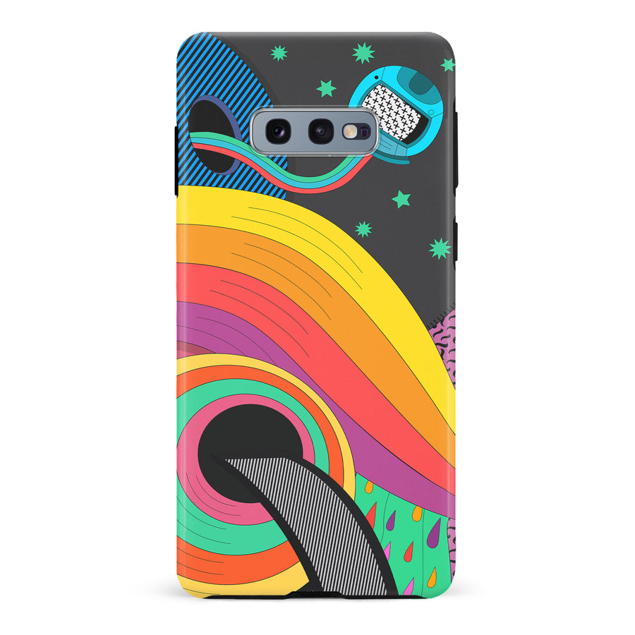 Samsung Galaxy S10e A Space Quest Psychedelic Phone Case