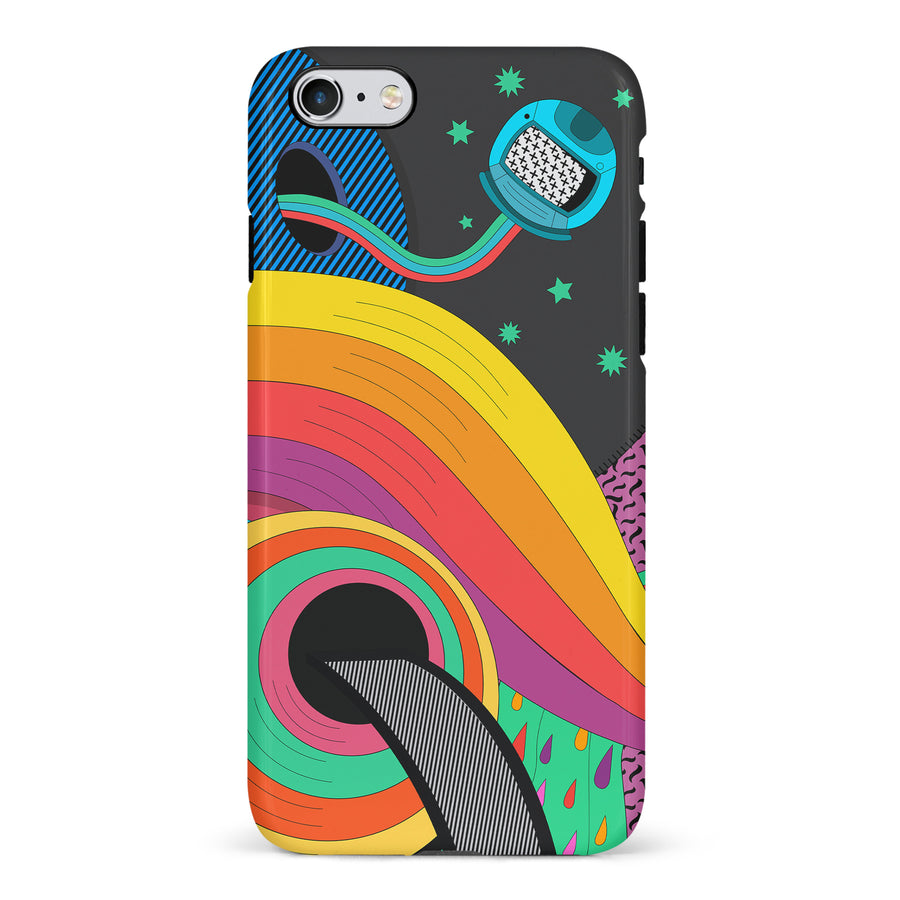 iPhone 6 A Space Quest Psychedelic Phone Case