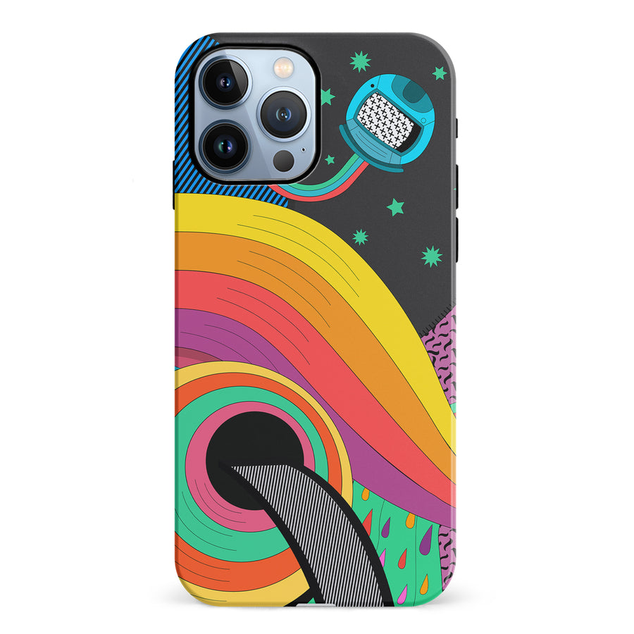 iPhone 12 Pro A Space Quest Psychedelic Phone Case