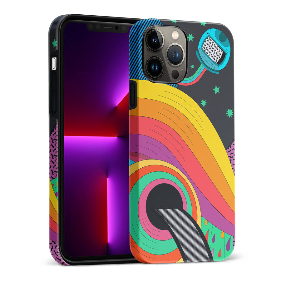 iPhone 13 Pro Max A Space Quest Psychedelic Phone Case