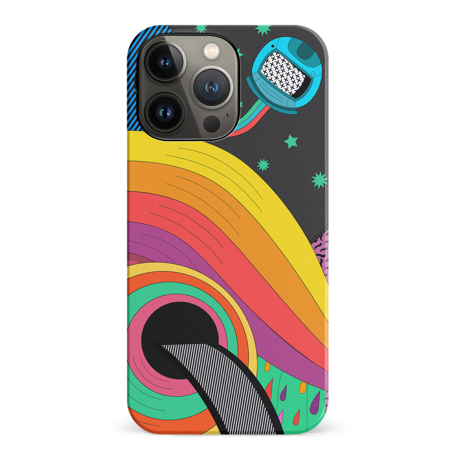 iPhone 14 Pro A Space Quest Psychedelic Phone Case