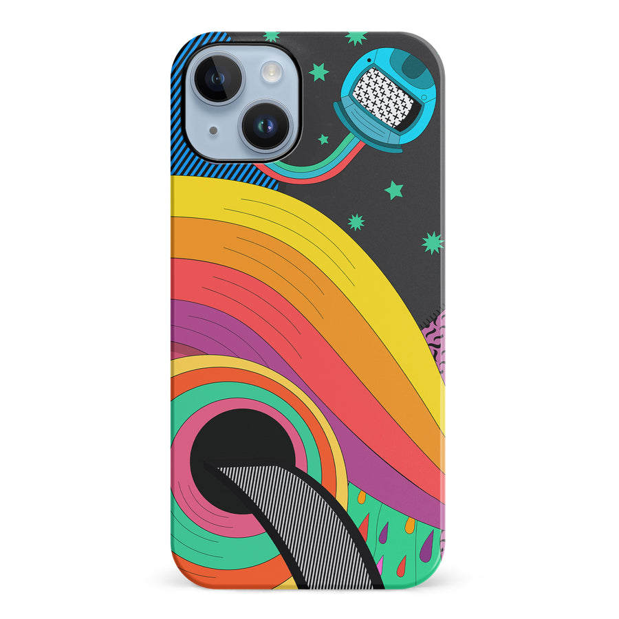 iPhone 14 Plus A Space Quest Psychedelic Phone Case