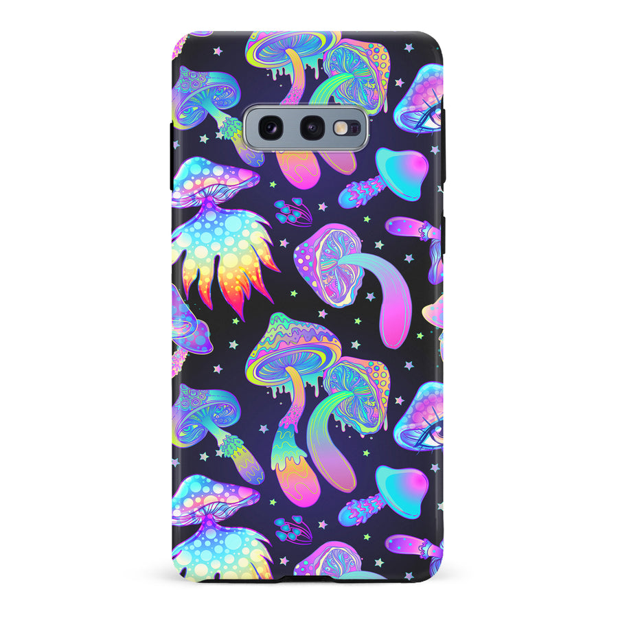 Samsung Galaxy S10e Magic Mushrooms Dark Psychedelic Phone Case