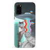 Samsung Galaxy S20 Roman Cats in Space Psychedelic Phone Case