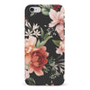 iPhone 6S Plus peonies one phone case in black