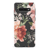 Samsung Galaxy S10 Plus peonies one phone case in black